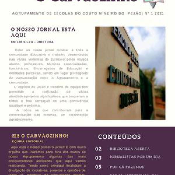 O Carvãozinho Jornal 01