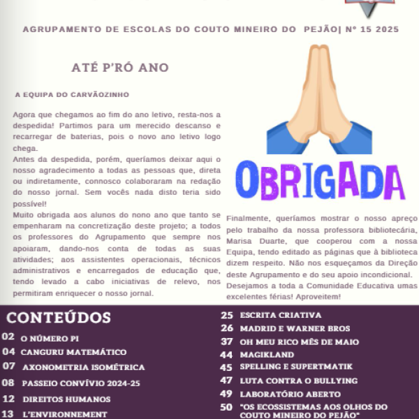 O Carvãozinho Jornal 15