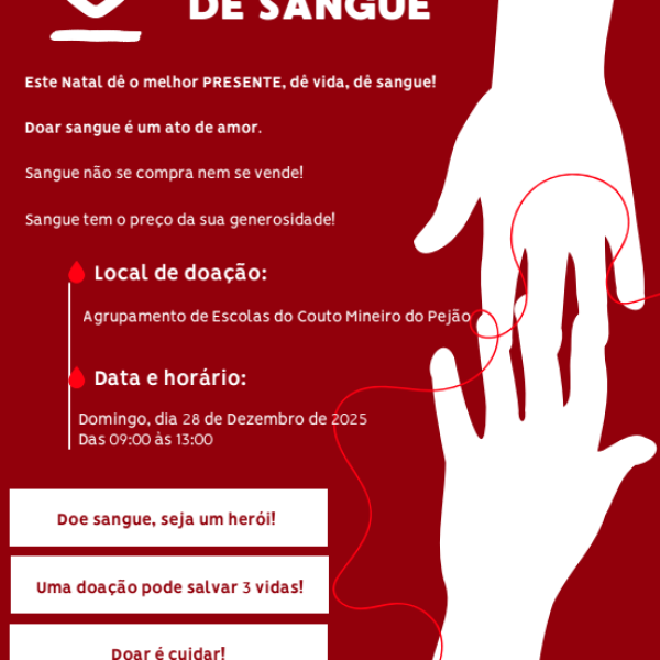 Campanha de doação de sangue
