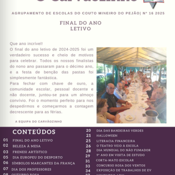 O Carvãozinho Jornal 16